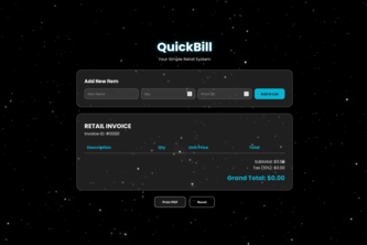 QuickBill