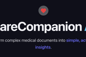 CareCompanion AI
