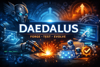 Daedalus - A Self-Forging Agent Ecosystem