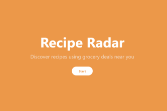 Recipe Radar