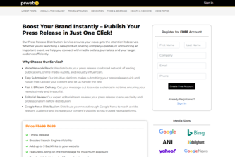 How to Submit Your First Press Release on PRWeb