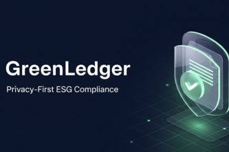 GreenLedger: A privacy-first Desktop App & API 