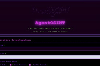 AgentOSINT