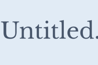 Untitled.