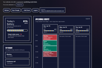 SocialBatteryForecaster.xyz