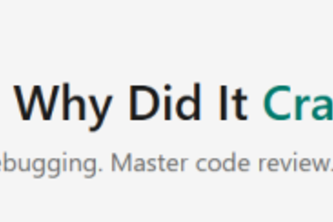 WhyDidItCrash.com