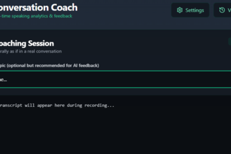 Conversation Coach