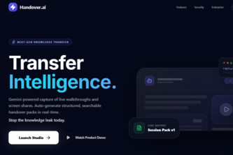 HandoverAI - AI Handover & Knowledge Transfer Assistant