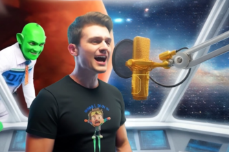 Not Here. Promise! – AI Sci-Fi Music Video