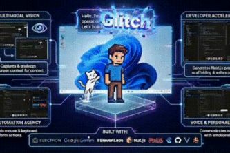 AI Desktop Companion (Glitch)