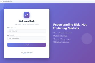 Financial Risk Education Platform