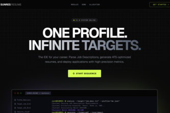 SunRes - Get your dream job interview with perfect resume