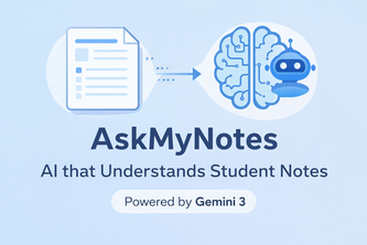AskMyNotes – AI that Understands Student Notes