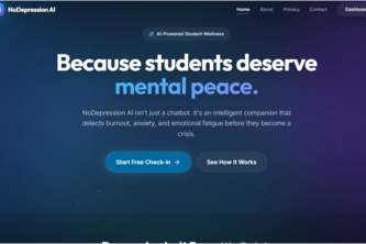 NoDepression AI