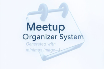 Meetup Event Organizer System
