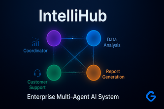 IntelliHub: Enterprise Multi-Agent AI System