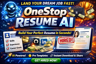 OneStop Resume AI 