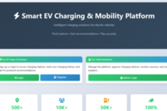 Smart EV Charging & Mobility Platform