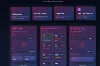 A Highe Perfomance crypto token exchange