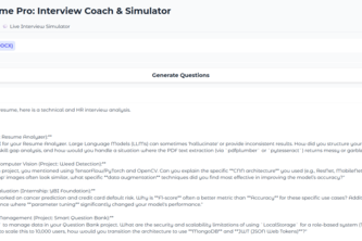 Smart Resume Pro: Interview Coach & Simulator