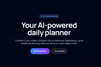 Gemini-Powered Smart Daily Planner