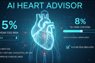 HeartRisk AI: Explainable & Trustworthy CVD Prediction