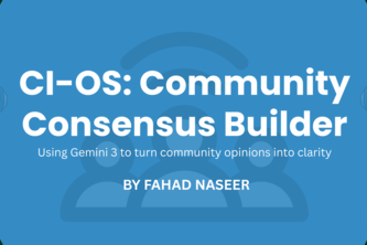 CI-OS: Community Consensus Builder