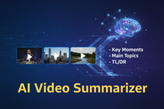VideoSummarizer AI with Amazon Bedrock