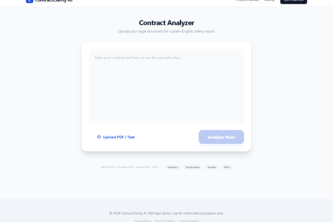 Contract Clarity AI