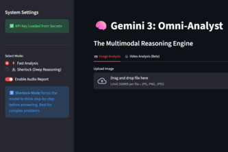 Gemini 3: Omni-Analyst