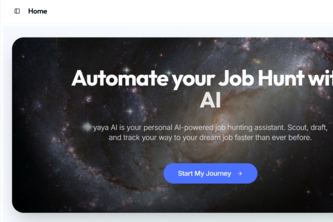 yaya AI: AI-Powered End-to-End Job Hunt Automation platform