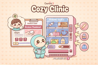 Cozy Clinic - a Fun Game to Learn Medicine from Gemini