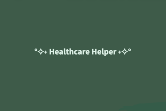 Healthcare Helper