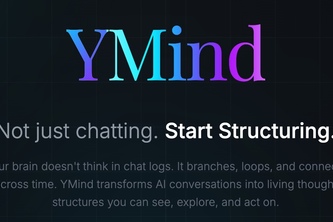 YMind - Not just Chatting, Start Structuring