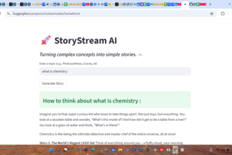  AI Turning complex concepts into simple stories.