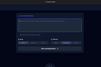 AI Study Helper