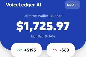 VoiceLedger AI: Speak to Track Your Money