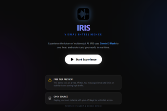 IRIS - Visual Intelligence Voice Assistant