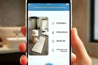 AI-powered medicine and food management box
