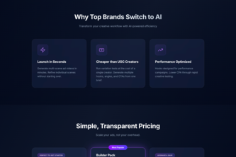 IgniteAI - The First "Director-in-a-Box" for UGC Ads