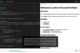 AI Coding Tutor For Learning App Development