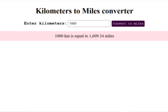 Kilometers-to-Miles