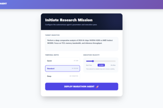 Marathon Research Agent
