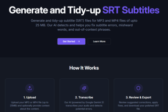 MV Subtitle Generator