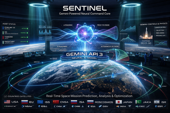 Sentinel-Gemini 3 API Neural Command Core Space Operations