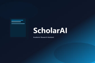 ScholarAI - Academic Research Made Intelligent