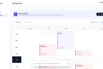 AI Scheduler Maker
