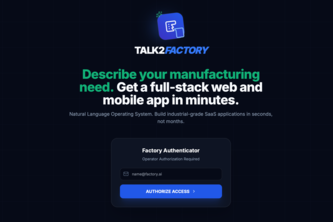 Talk2Factory