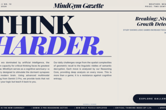 MindGym: The Cognitive Newspaper