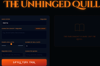The Unhinged Quill